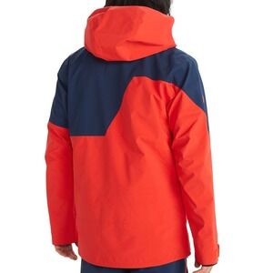 Marmot BL Pro Jacket Mens Gore-Tex Pro‎ Ski Snowboard Shell Red Navy RECCO